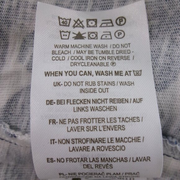 Like New BODEN Pineapple Print Dress 4 Navy Blue & White Pockets Has Stretch - Picture 11 of 11